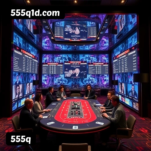 Interface apostas esportivas 555q mostrando odds ao vivo, cash out e transmissão de jogos